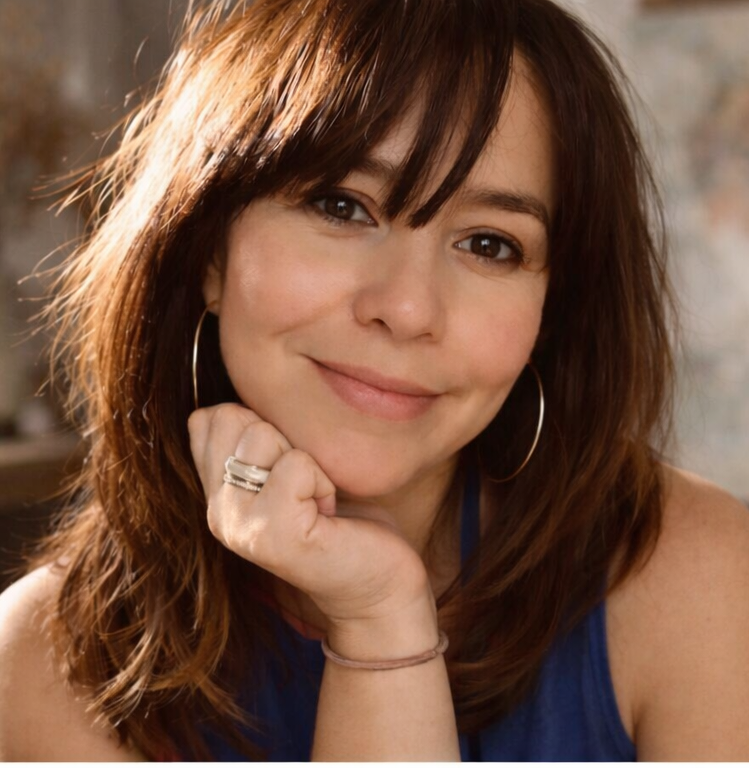 Images of a woman with a neutral expression.